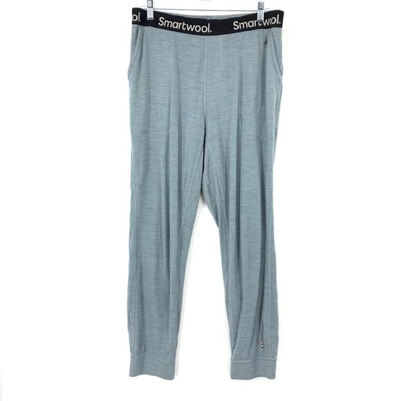 SOLD Smartwool Classic Thermal Merino Base Layer Pant Mens Sz Medium Blue - Picture 2 of 7